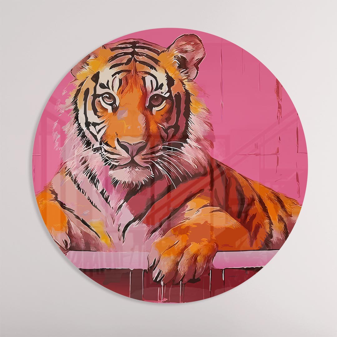 Tijger Muurcirkel