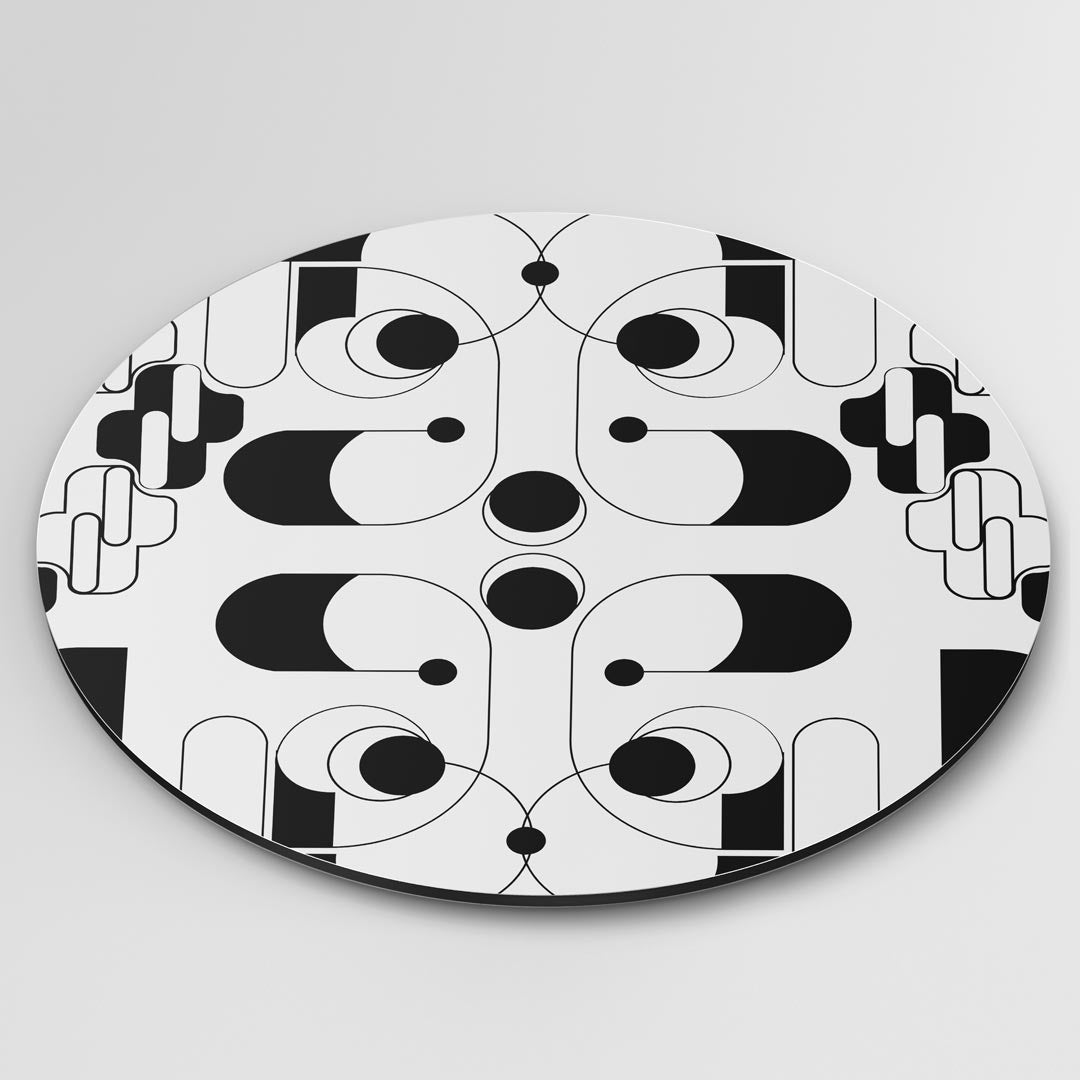 Moderne Geometrische Muurcirkel