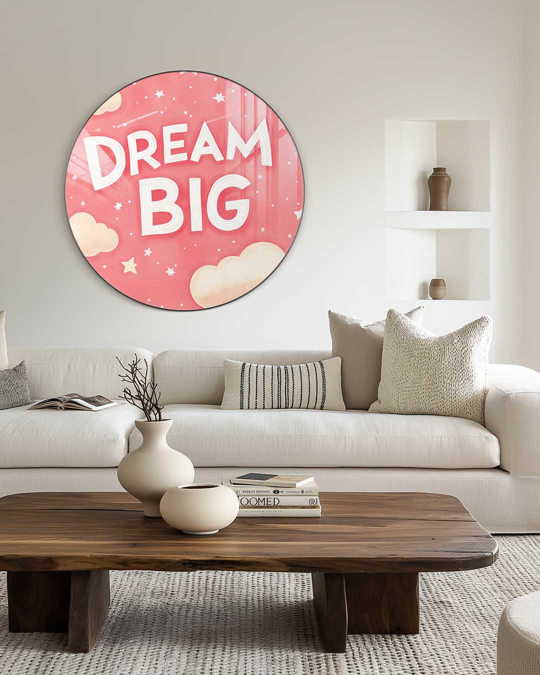 Inspirerende Droom Muurcirkel-WallArtistic