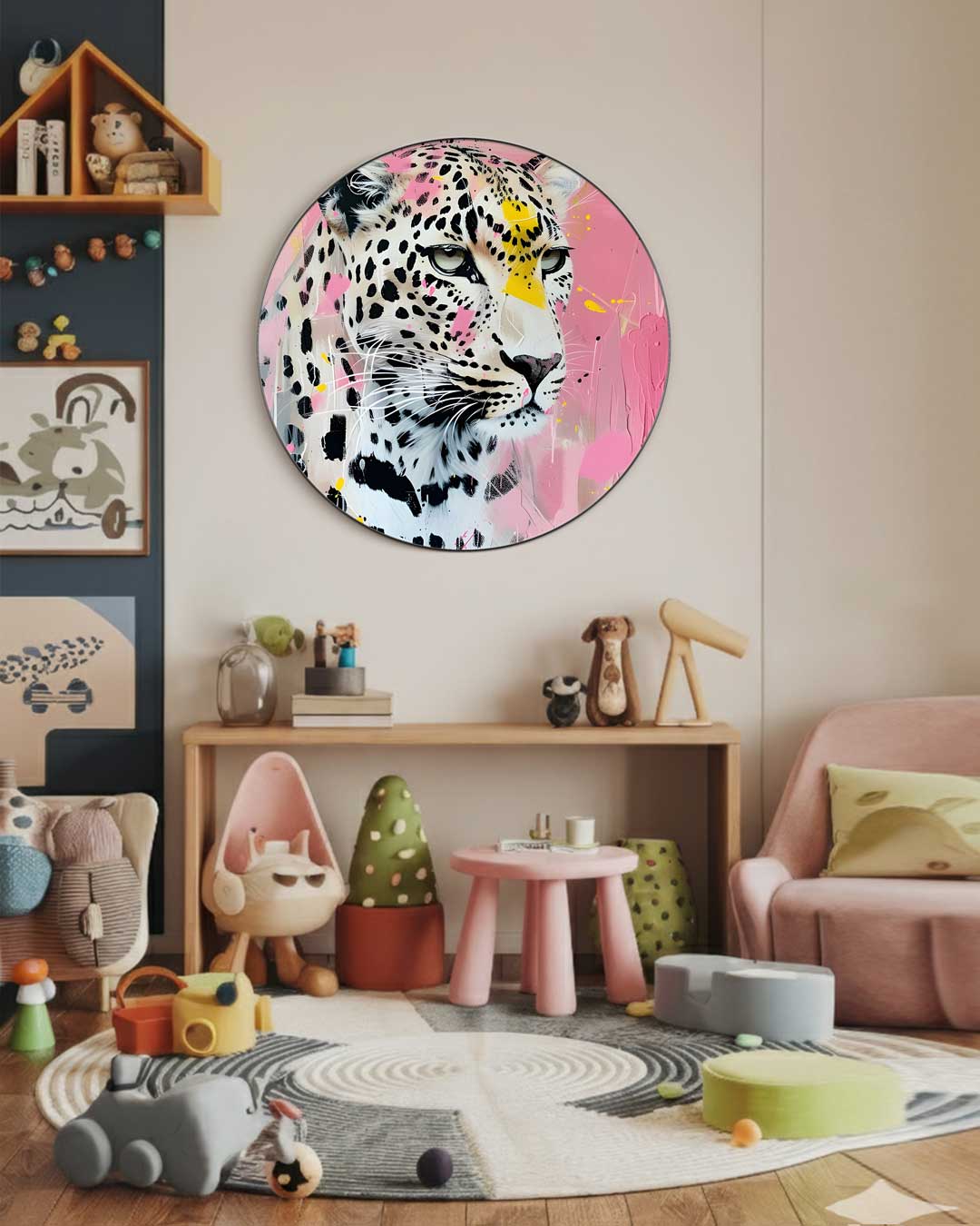 Stoere Panter Muurcirkel