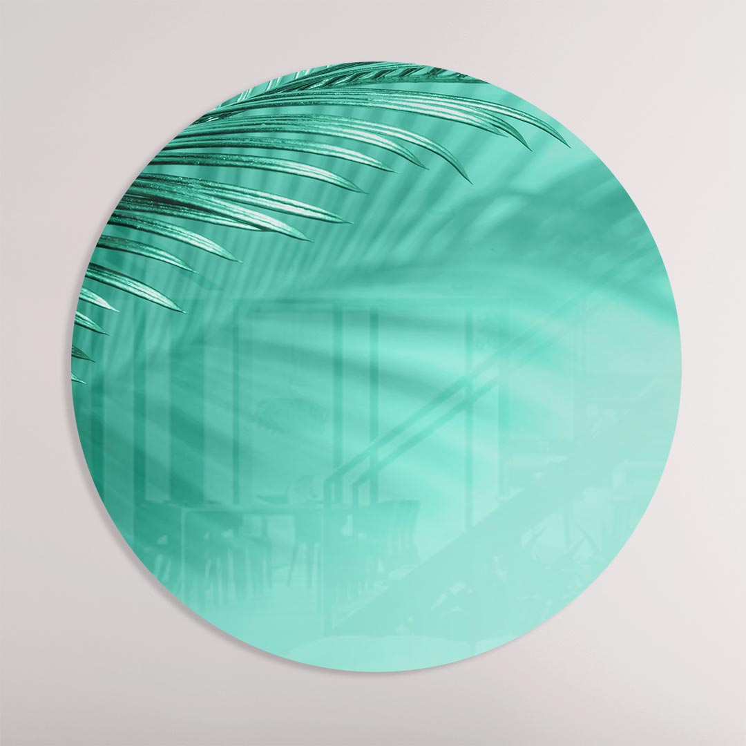 Tropical Vibes Muurcirkel
