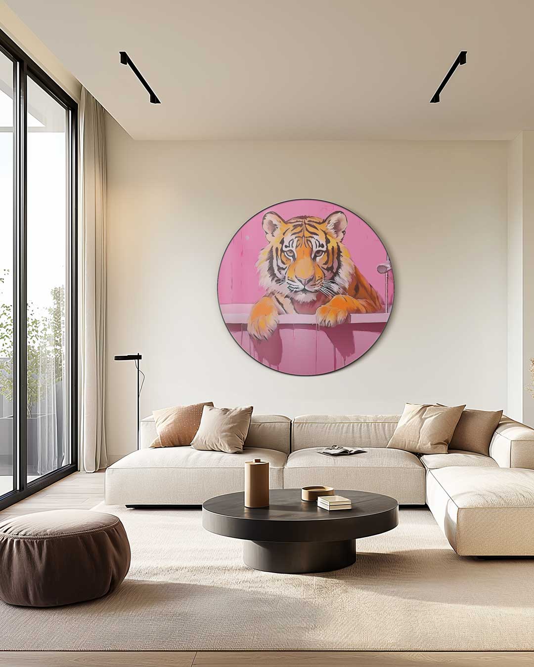 Tijger in Bad Muurcirkel