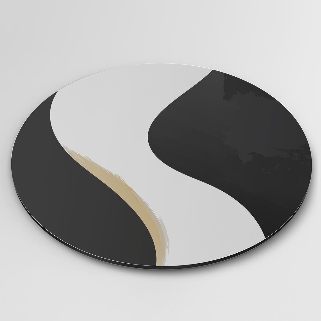 Moderne Abstracte Muurcirkel
