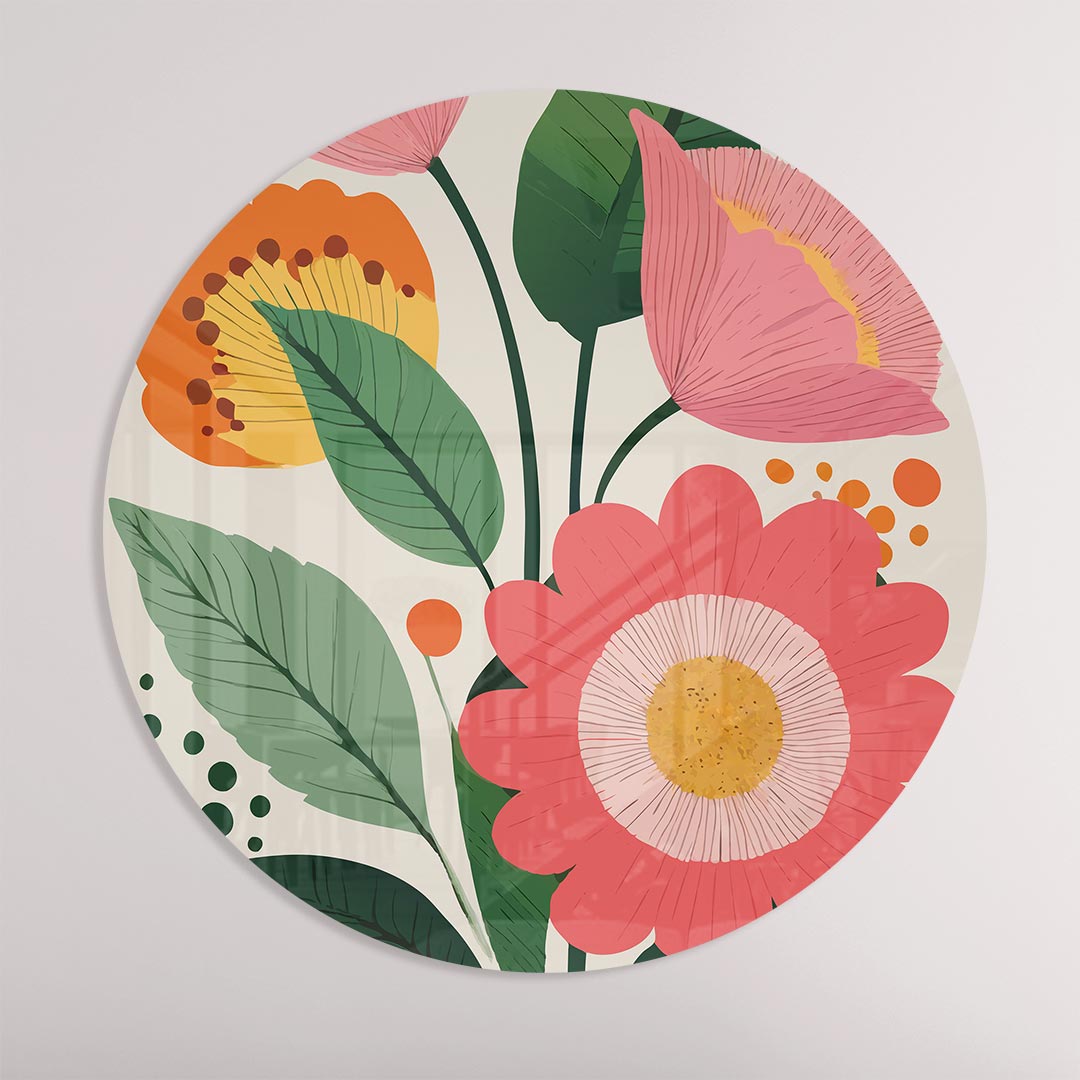 Bloemen Muurcirkel