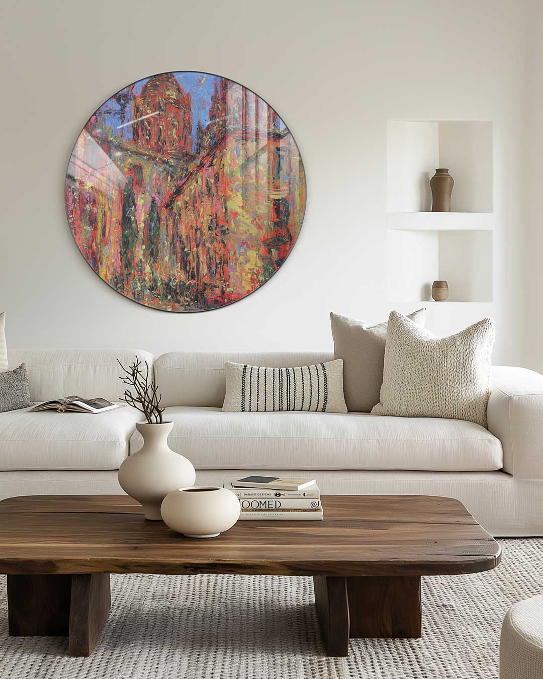 Abstracte Muurcirkel-WallArtistic