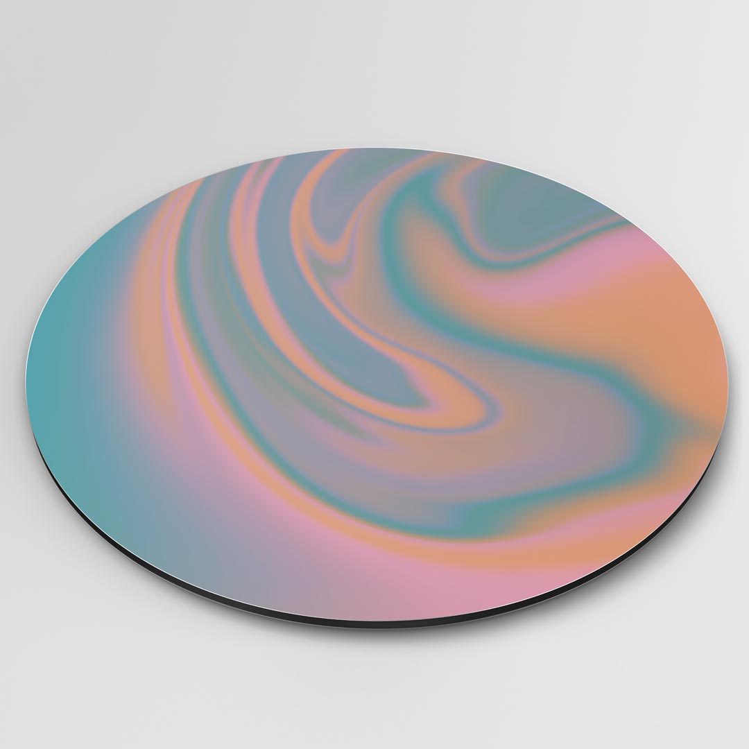 Kleurrijke Abstracte Muurcirkel