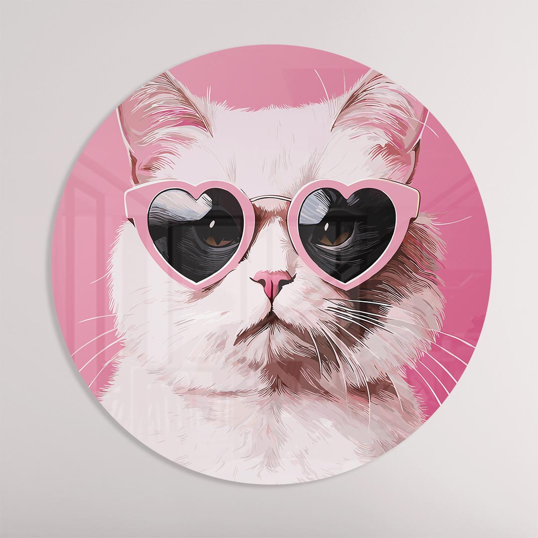 Hippe Kat Muurcirkel