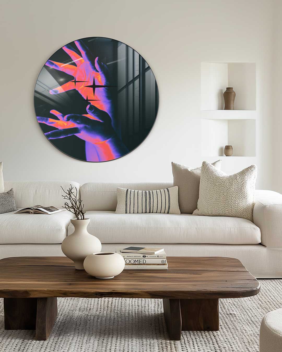 Abstracte Muurcirkel-WallArtistic