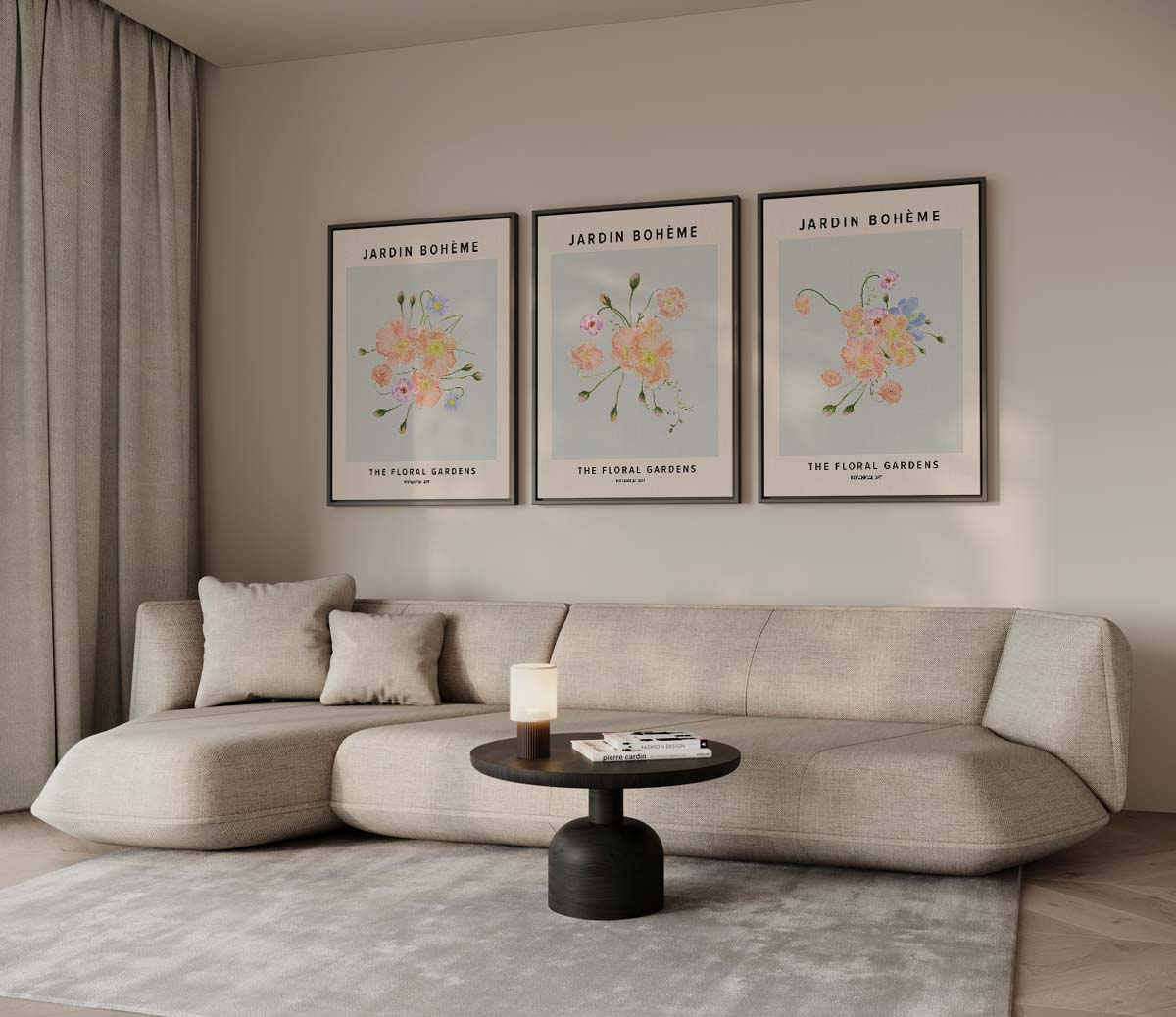 Jardin Bohème bloemencollectie Kunstwerk-canvas-dibond-plexiglas-wanddecoratie-WallArtistic