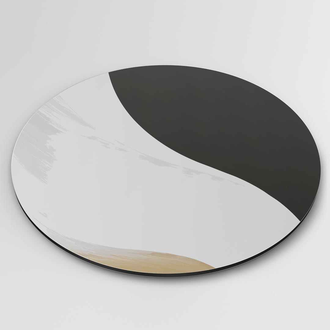Moderne Abstracte Muurcirkel