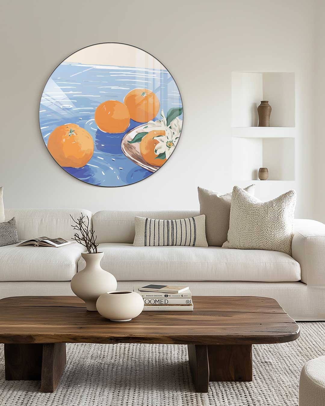Sunny Citrus Muurcirkel