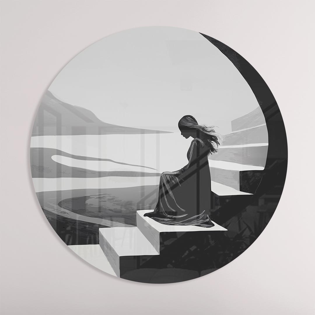 Mystieke Muurcirkel-WallArtistic