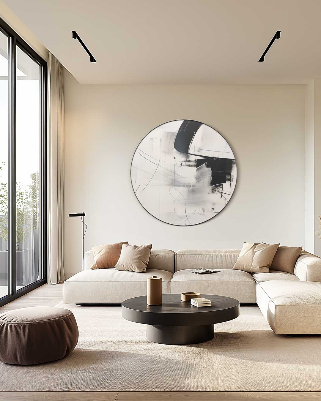 Moderne Elegantie Muurcirkel