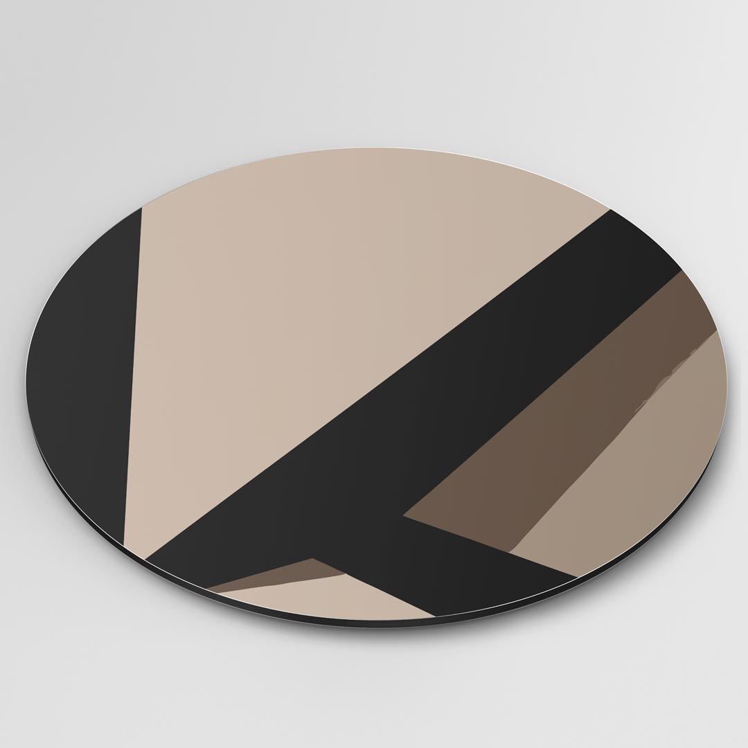 Abstracte Muurcirkel Design