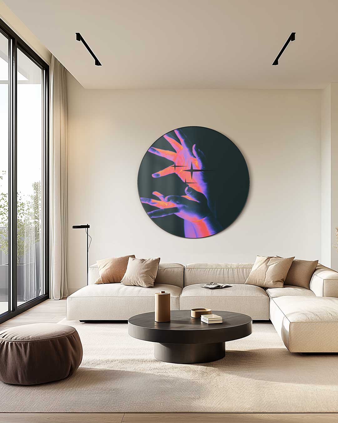 Abstracte Muurcirkel-WallArtistic