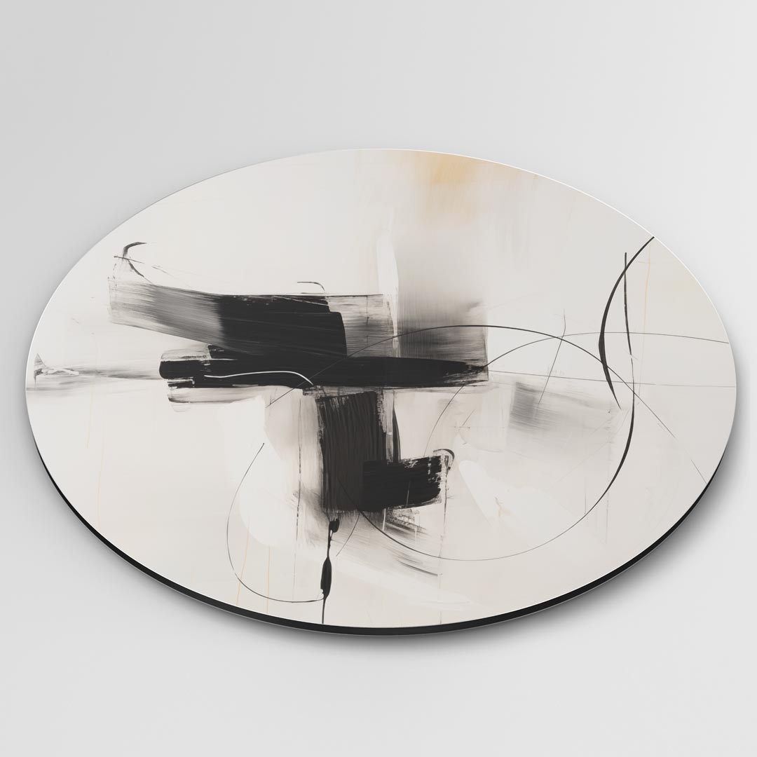 Moderne Abstracte Muurcirkel