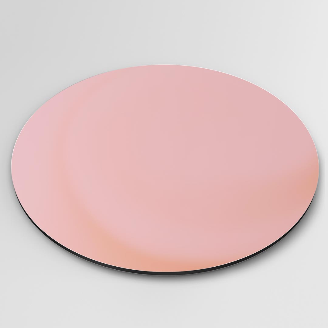 Zachte Roze Muurcirkel