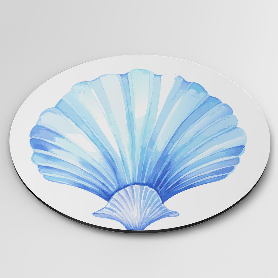 Blauwe Schelp Muurcirkel