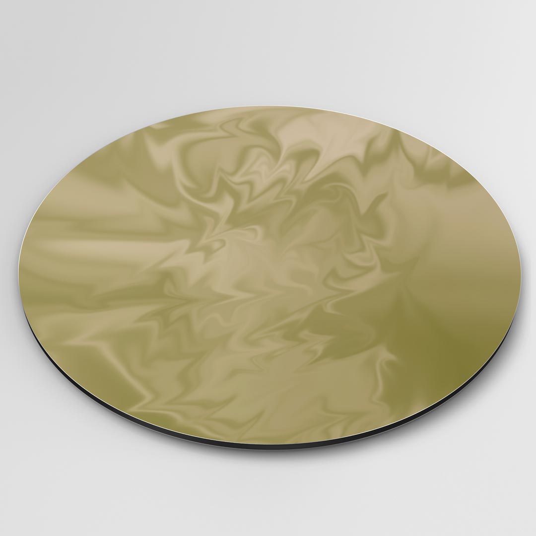 Stijlvolle Beige Muurcirkel