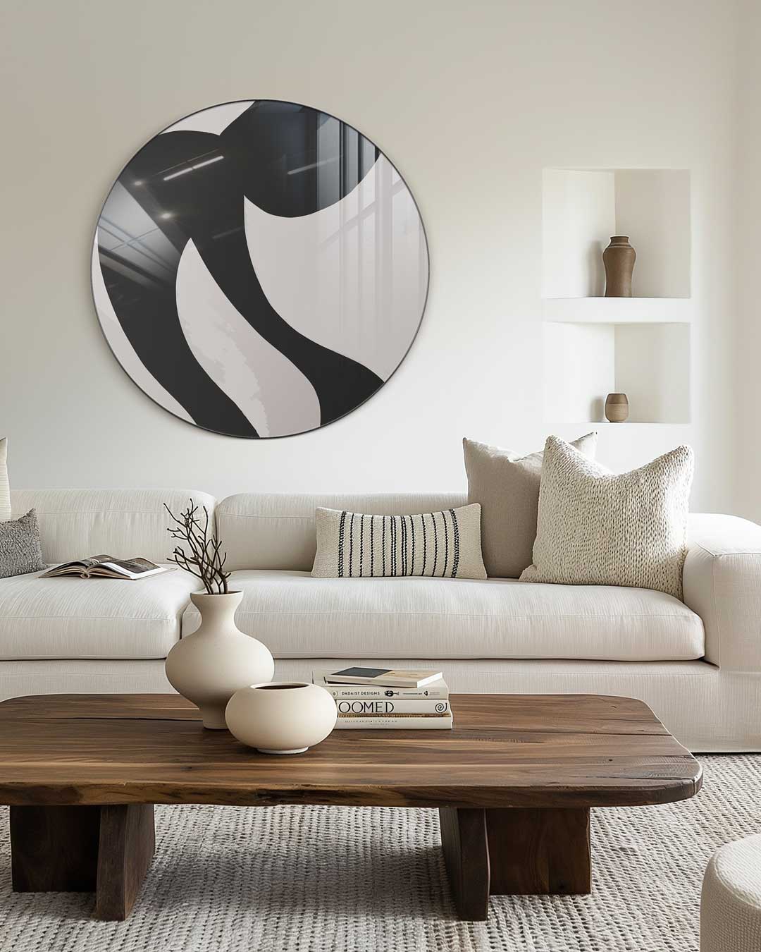 Abstracte Elegantie Muurcirkel