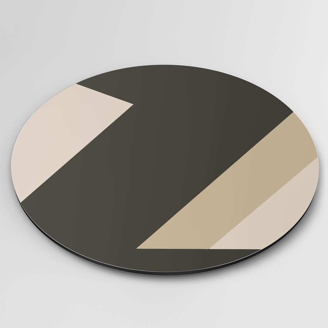 Moderne Abstracte Muurcirkel