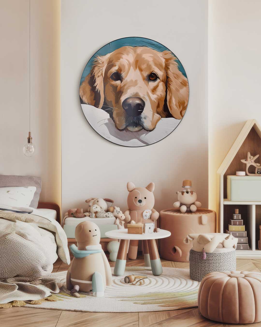 Warme Hond Muurcirkel