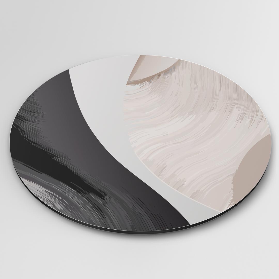 Elegante Abstracte Muurcirkel