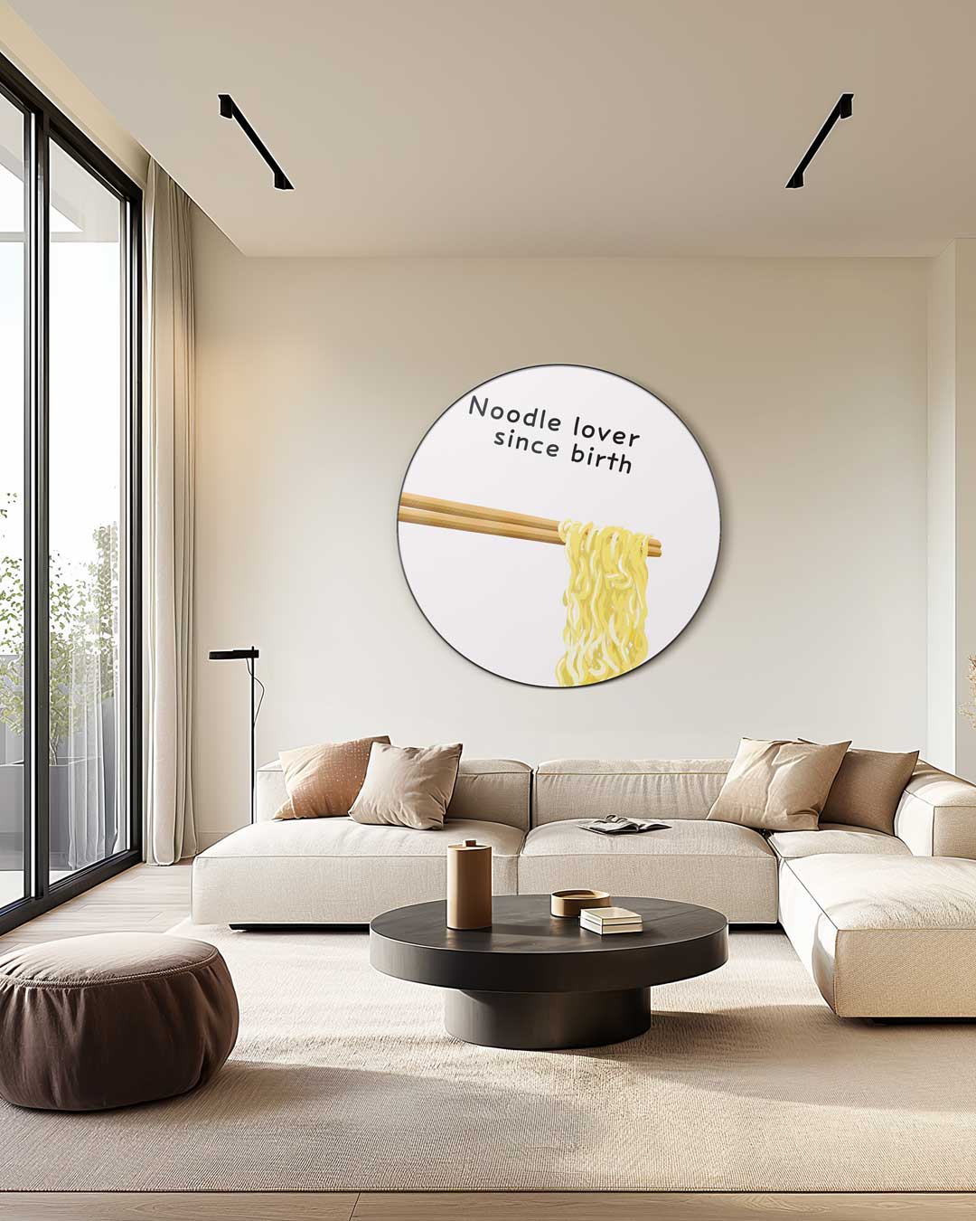 Noodle Lover Muurcirkel-WallArtistic