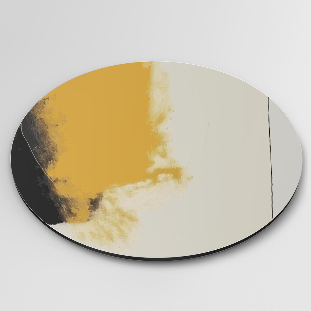 Abstracte Kleuren Muurcirkel