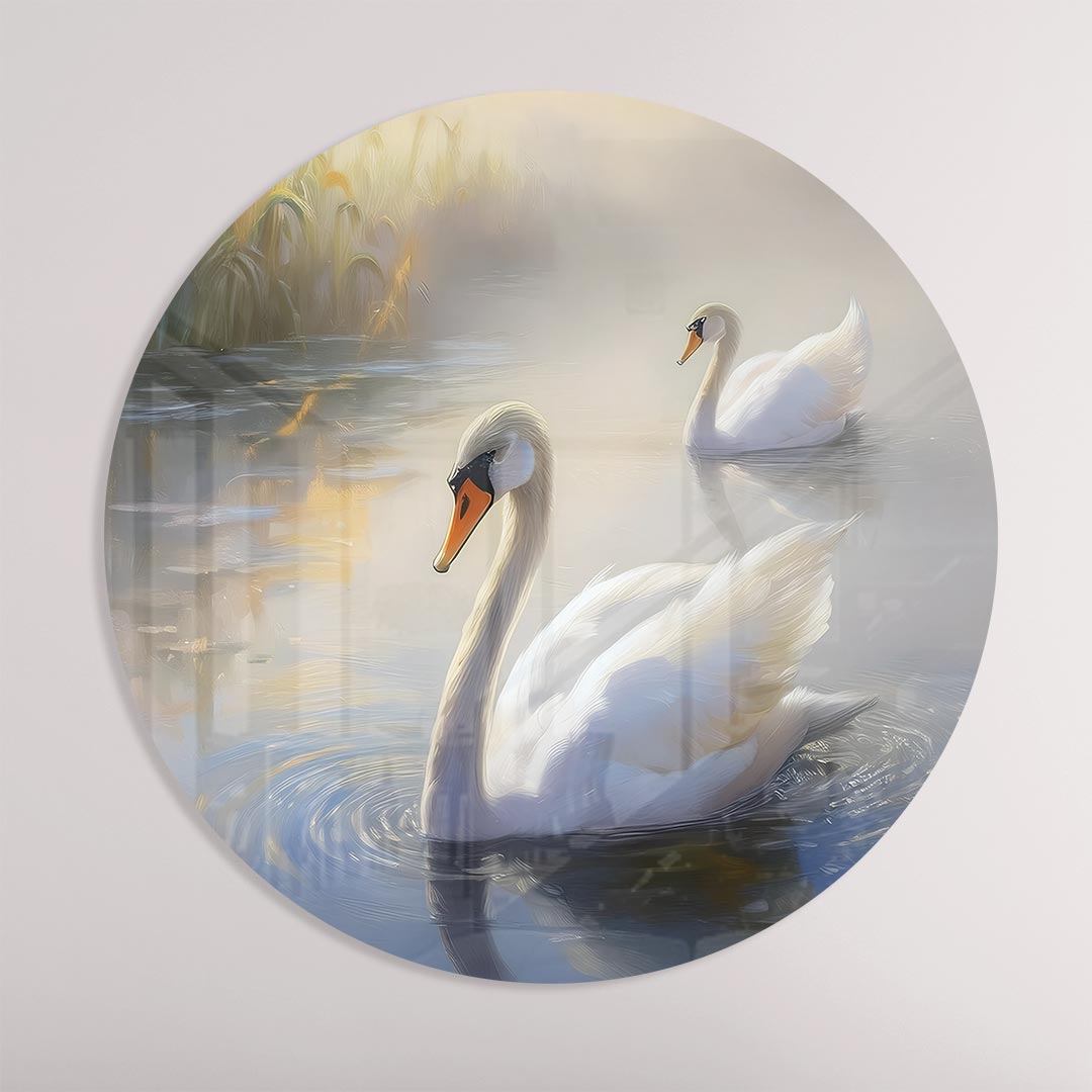 Elegante Zwammen Muurcirkel