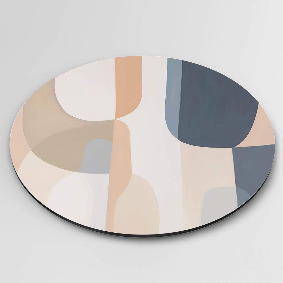 Stijlvolle Abstracte Muurcirkel