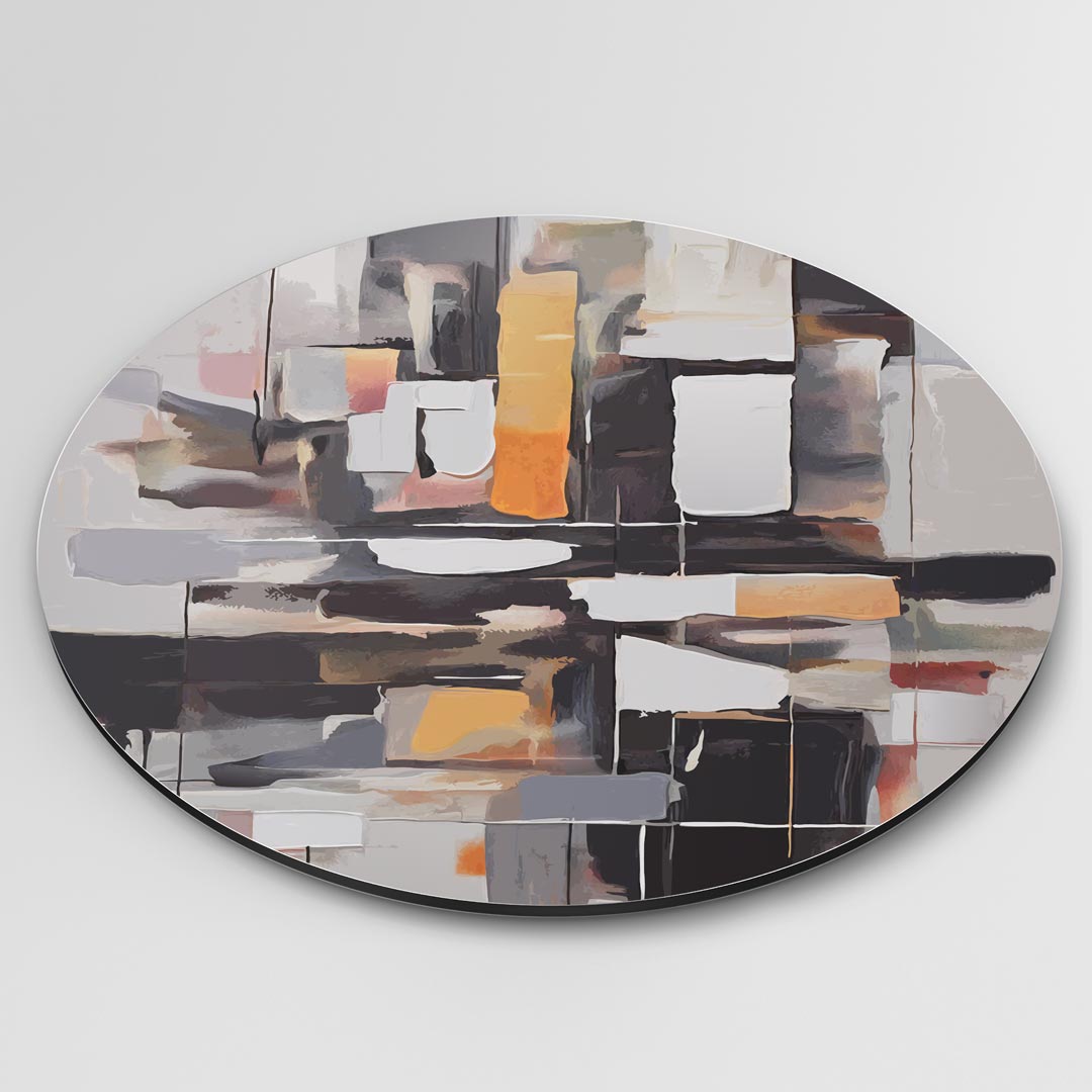 Moderne Abstracte Muurcirkel