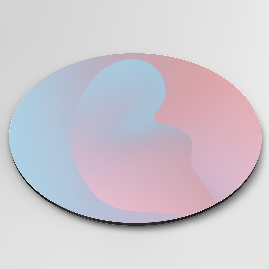 Dromerige Pastel Muurcirkel
