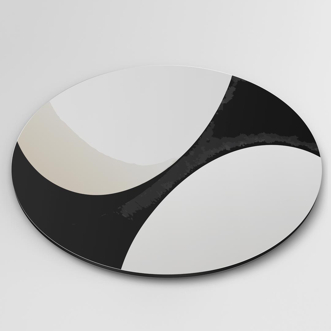 Moderne Abstracte Muurcirkel
