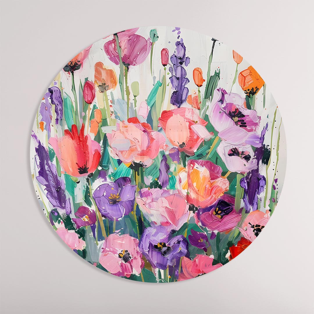 Bloemensprookje Muurcirkel