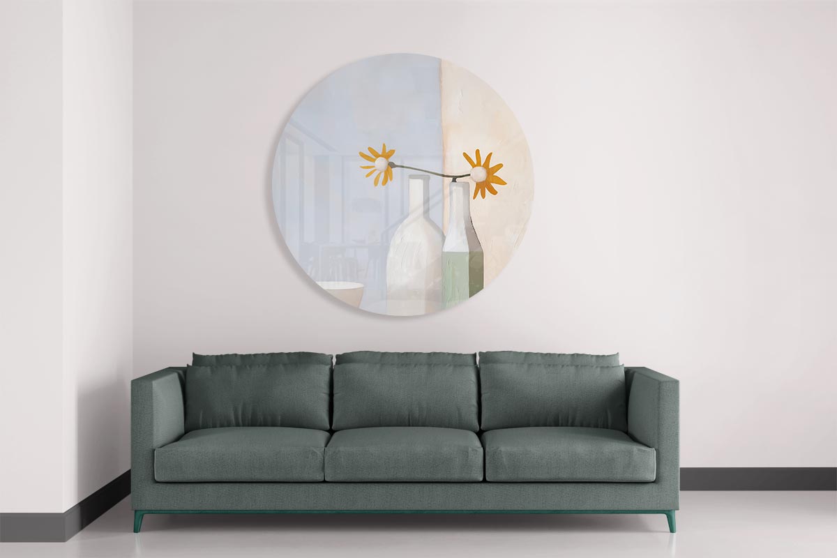 Vintage Stilleven Muurcirkel-WallArtistic