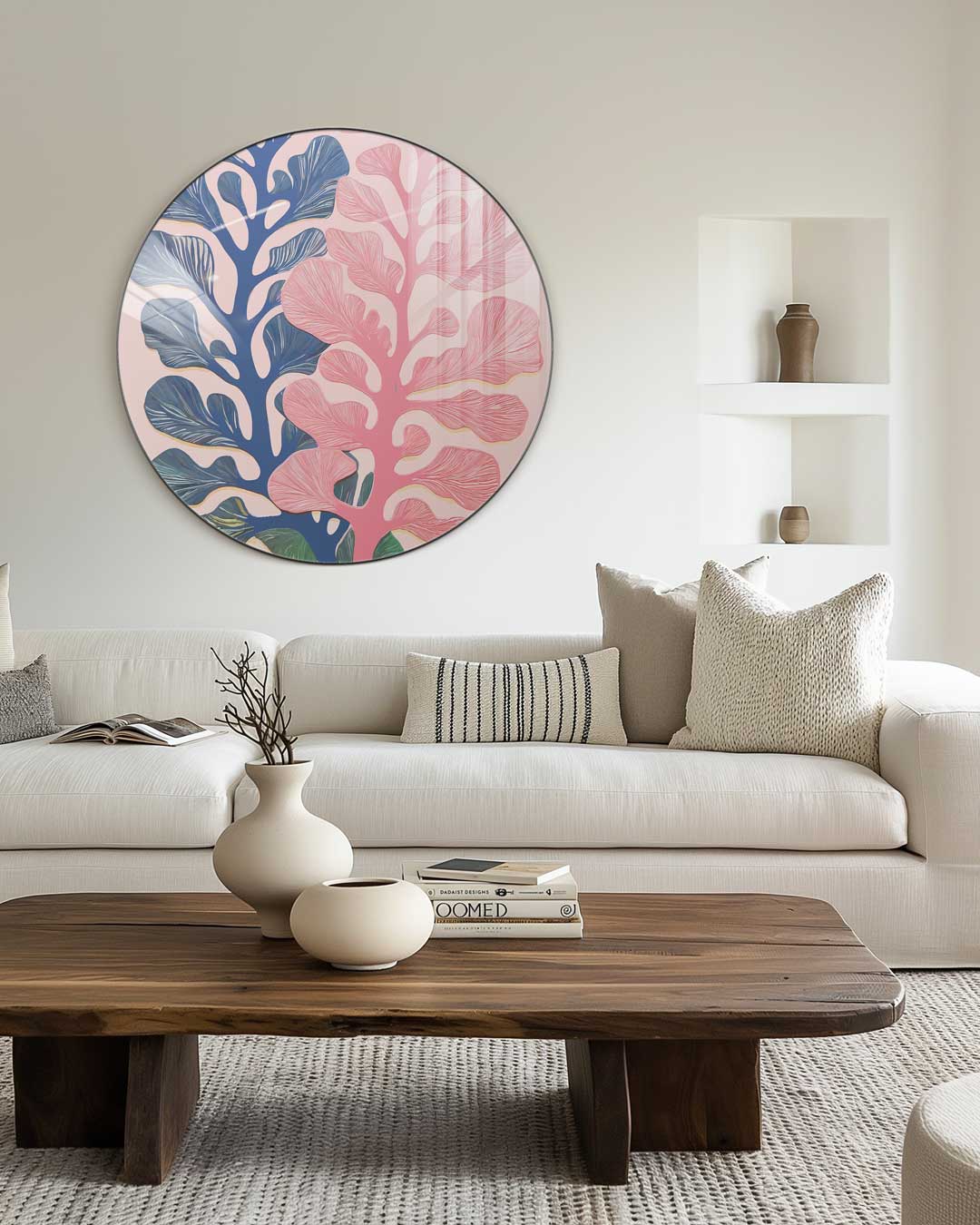 Stylish Botanische Muurcirkel