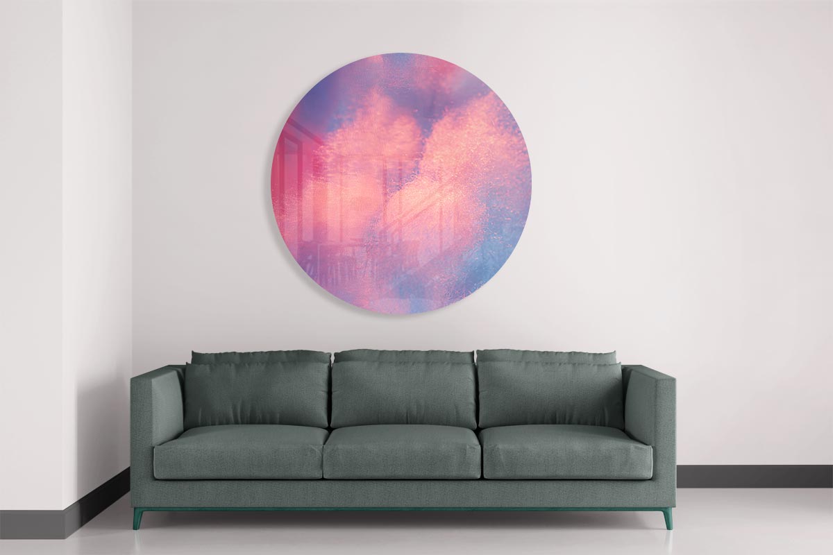 Pastel Dromerige Muurcirkel