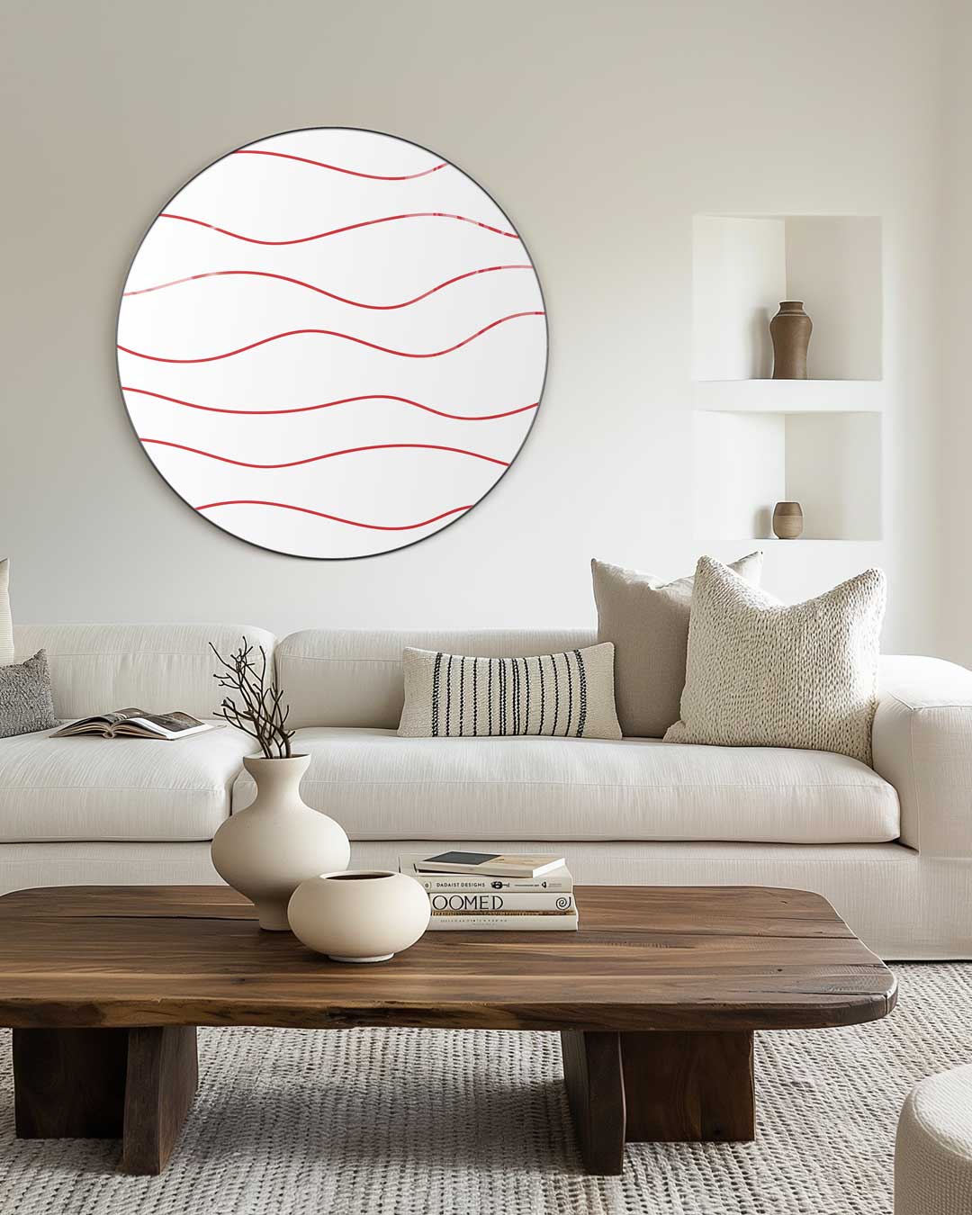 Moderne Scandinavische Muurcirkel