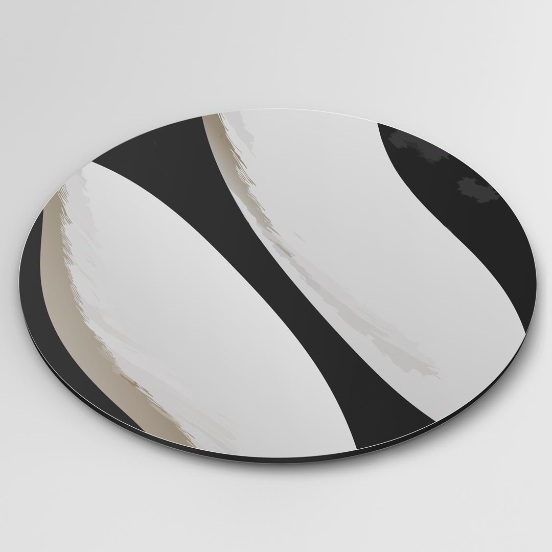 Moderne Abstracte Muurcirkel