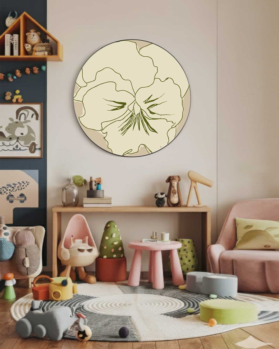 Bloemen Muurcirkel