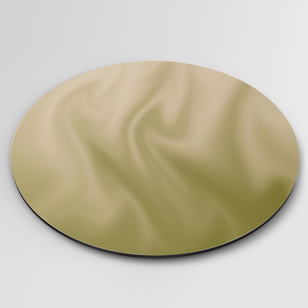 Dromerige Beige Muurcirkel