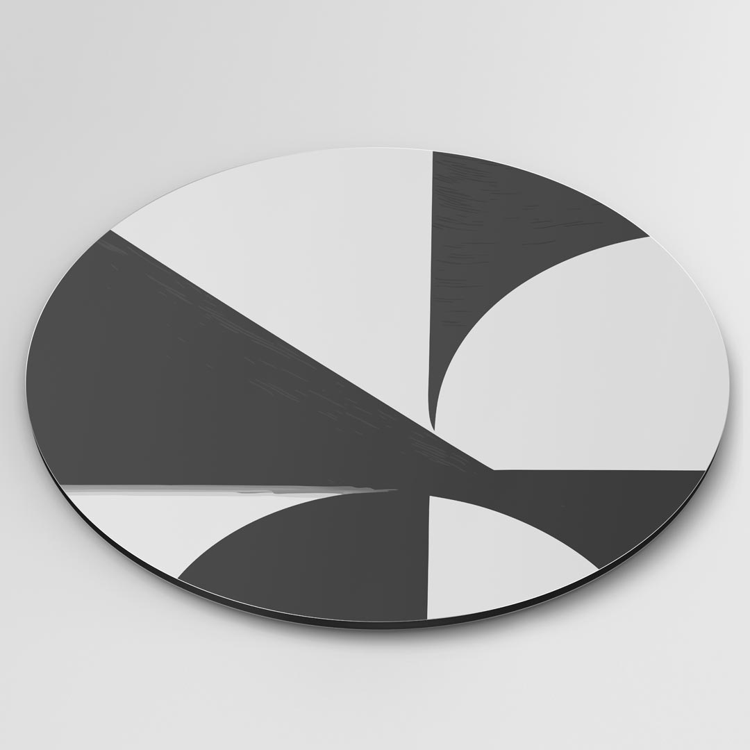 Stijlvolle Geometrische Muurcirkel