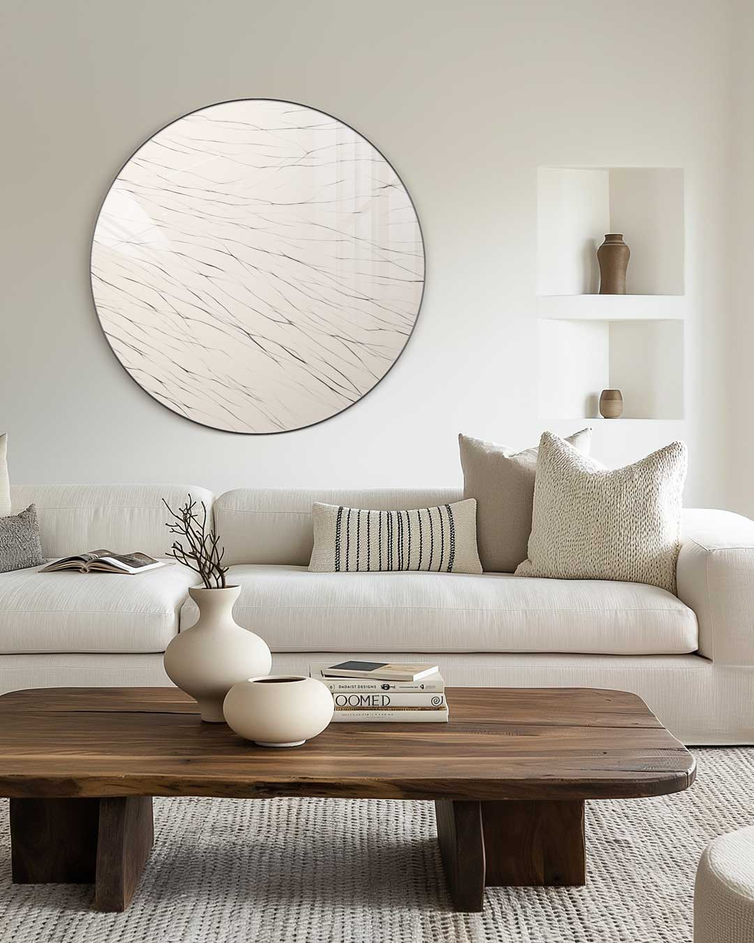 Natuurlijk Elegante Wanden Muurcirkel
