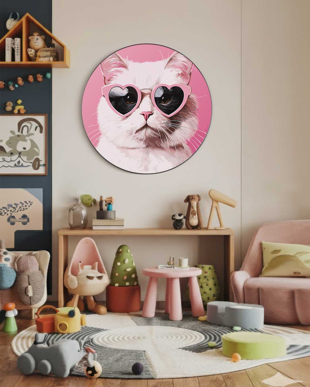 Hippe Kat Muurcirkel