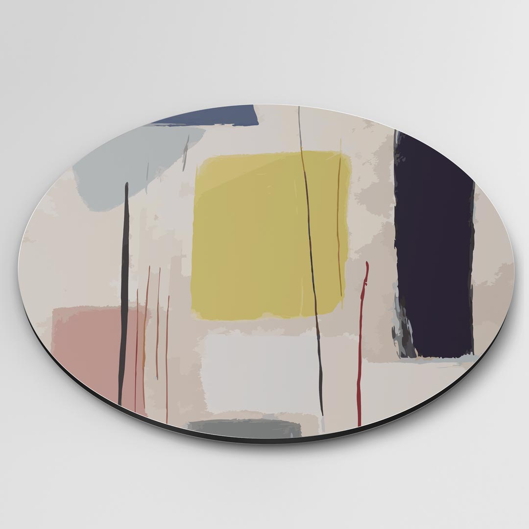 Moderne Abstracte Muurcirkel