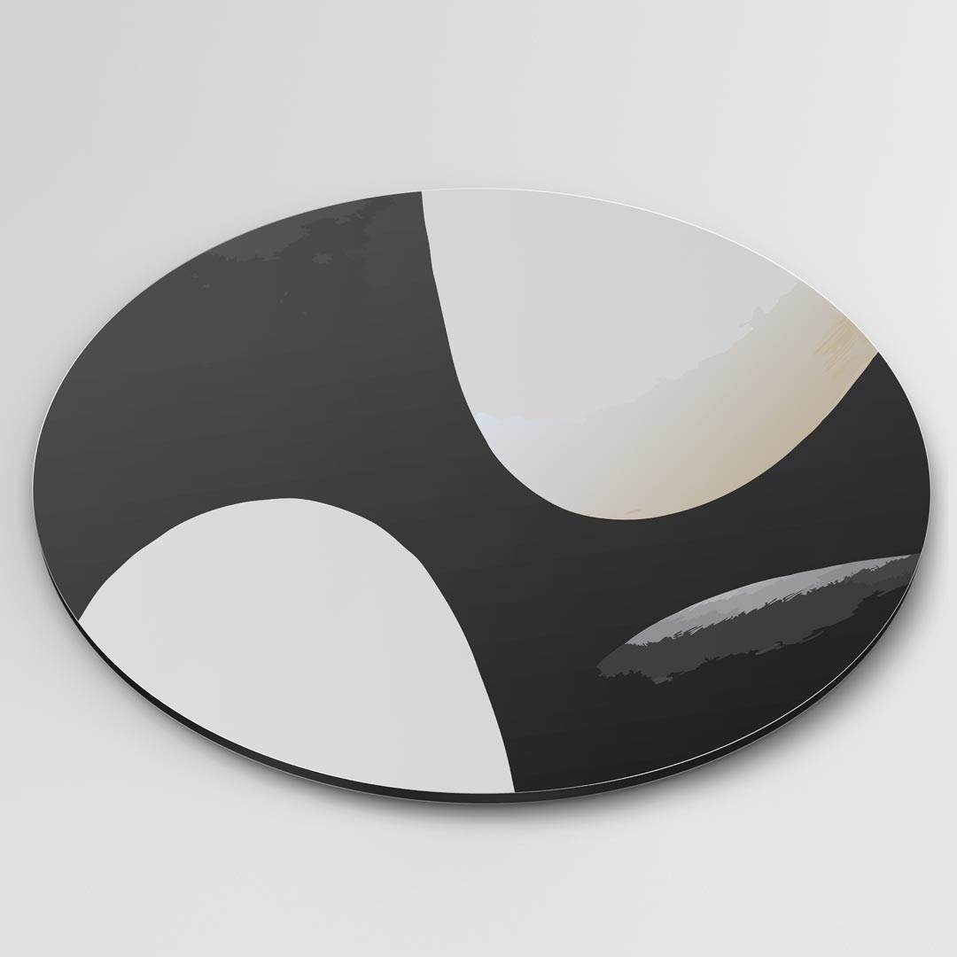 Modern Grafische Muurcirkel