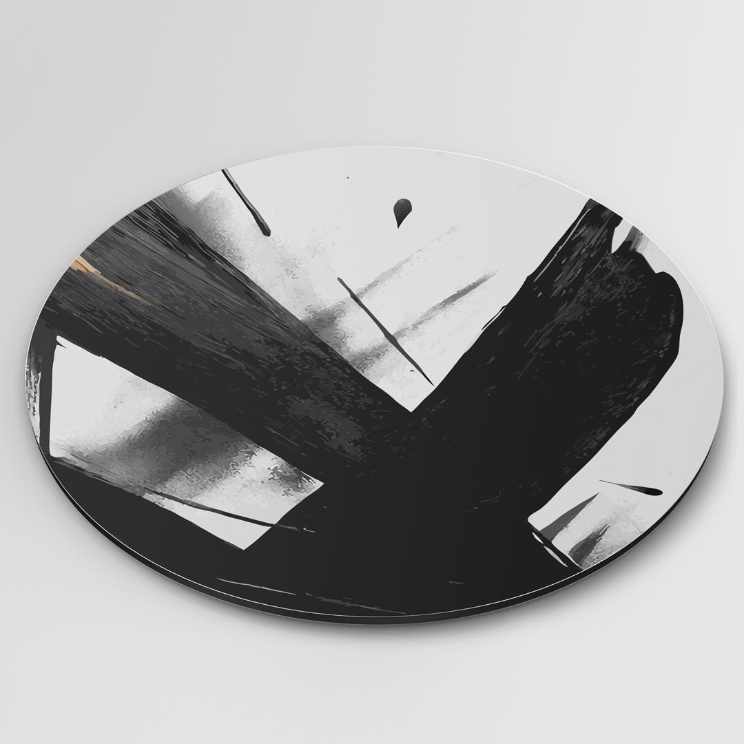 Moderne Abstracte Muurcirkel