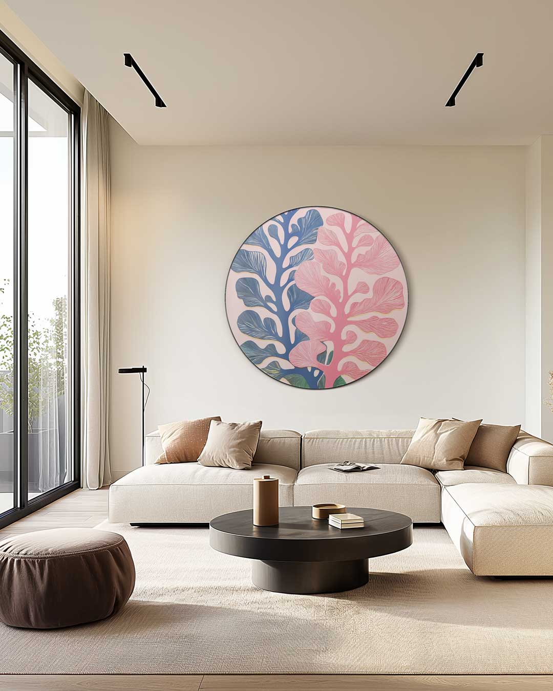 Stylish Botanische Muurcirkel