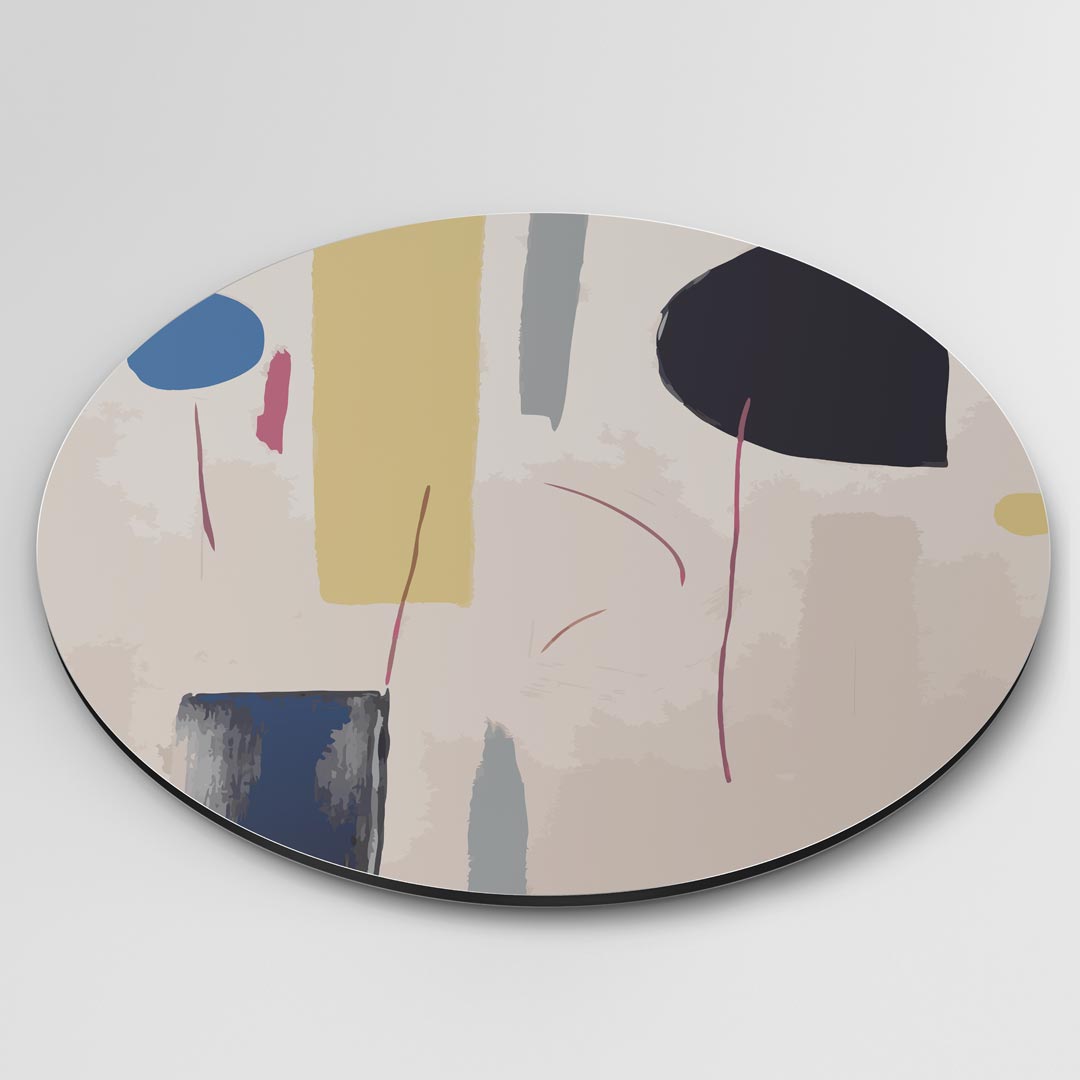 Moderne Abstracte Muurcirkel